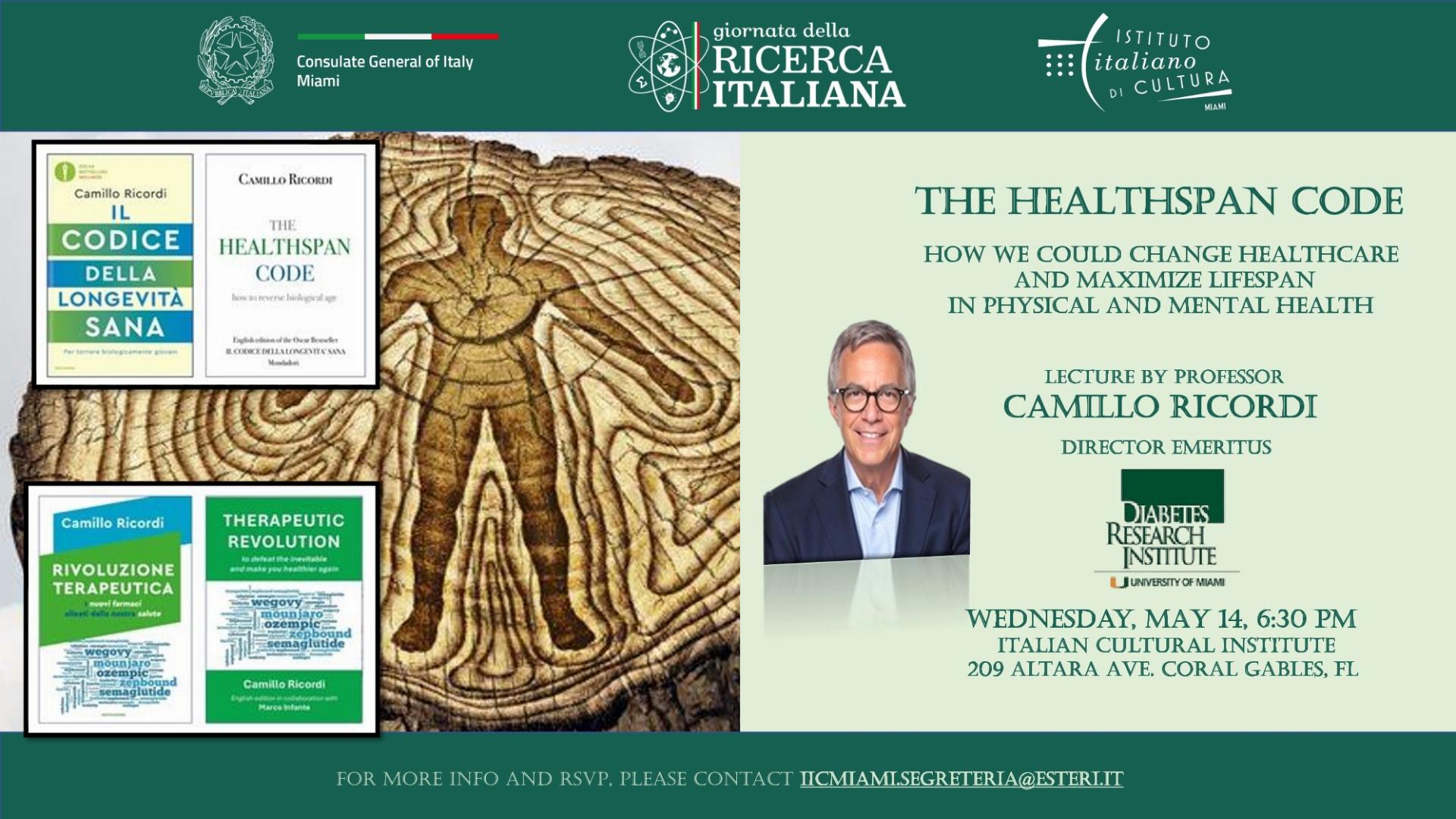 Invito “The Healthspan Code”