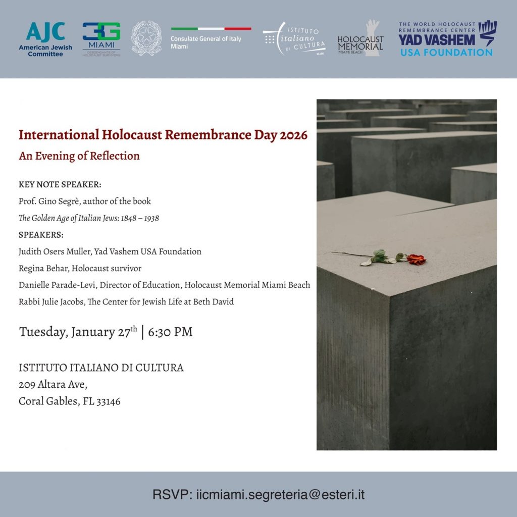International Holocaust Remembrance Day 2026: an evening of reflection ...