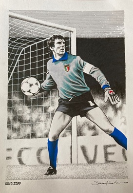 Dino Zoff by Sergio Ponchione