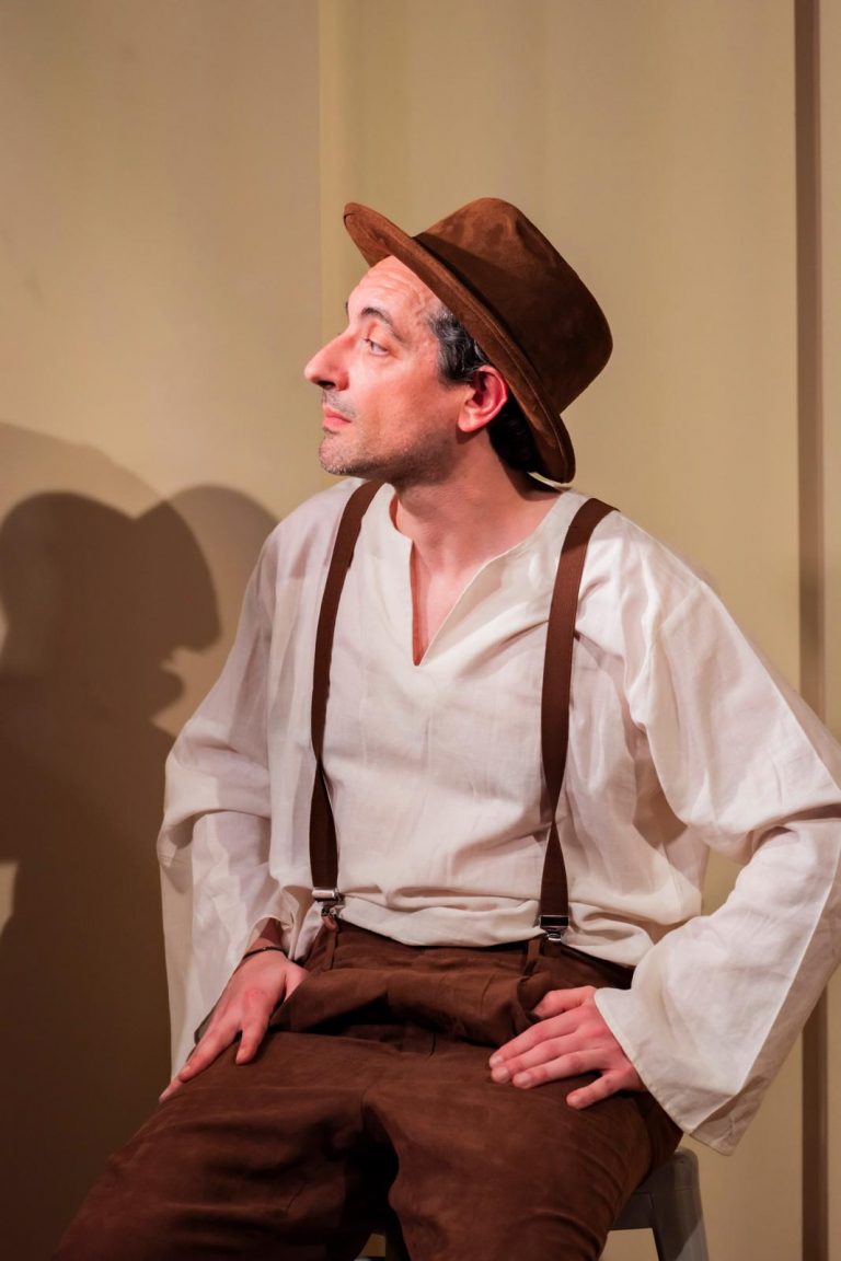 Photo taken from: "Tutti in Scena (The Show)" – “One day in Little Italy… a century ago” - Conceived and Directed by Laura Caparrotti, Artistic Director – Kairos Italy Theater. Casa Italiana Zerilli - Marimò at NYU April 20, 2026